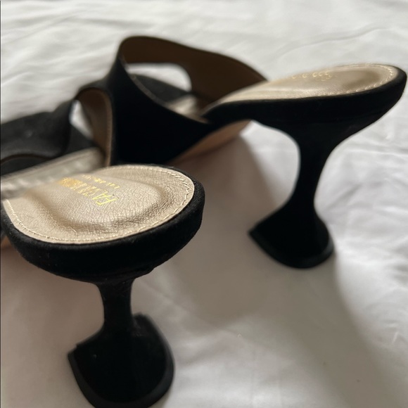 Black mules. Too big on me. Never wore them - Picture 2 of 4